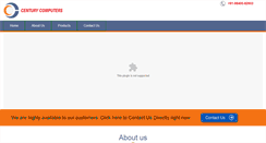 Desktop Screenshot of centurycomputers.biz